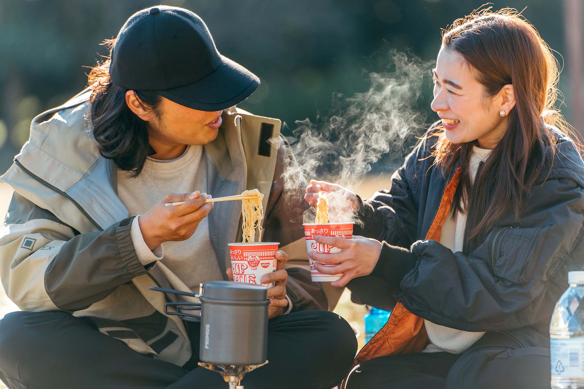 カップルインスタントラーメン